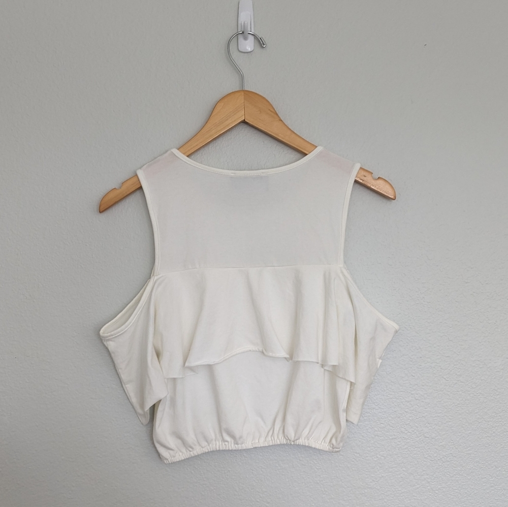 NEW nasty gal white off the shoulder top - Picture 8 of 9